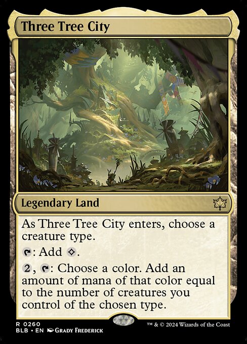 Three Tree City (260) [Bloomburrow]