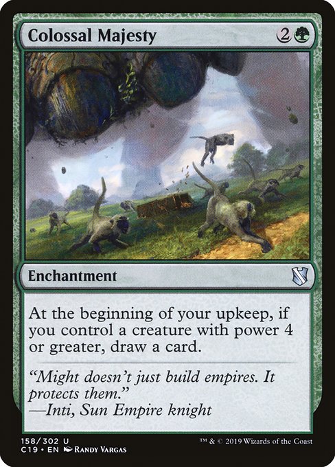 Colossal Majesty (158) [Commander 2019]