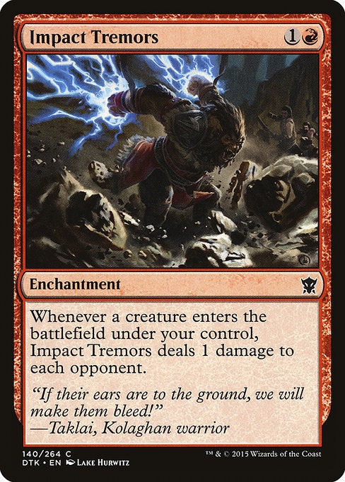Impact Tremors (140) [Dragons of Tarkir]