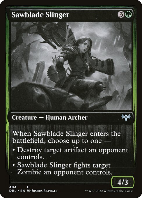Sawblade Slinger (484) [Innistrad: Double Feature]