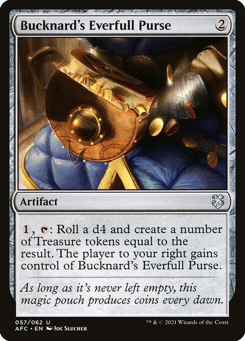 Bucknard's Everfull Purse (57) [Forgotten Realms Commander]