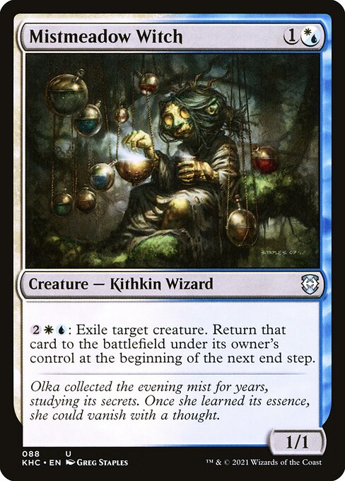 Mistmeadow Witch (88) [Kaldheim Commander]