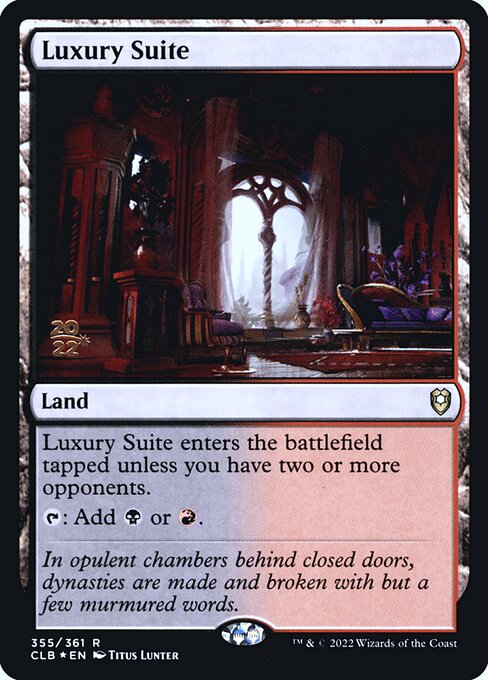 Luxury Suite (355s) [Battle for Baldur's Gate Promos]