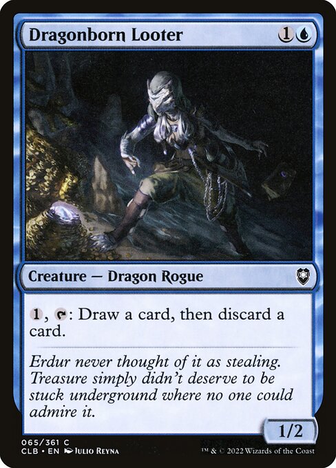Dragonborn Looter (65) [Commander Legends: Battle for Baldur's Gate]