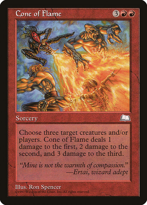 Cone of Flame (95) [Weatherlight]