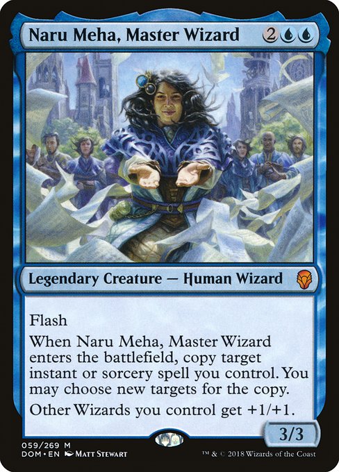 Naru Meha, Master Wizard (59) [Dominaria]