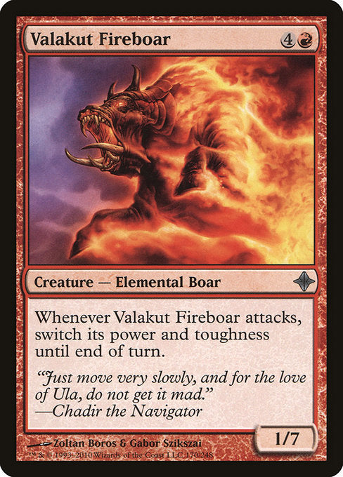 Valakut Fireboar (170) [Rise of the Eldrazi]