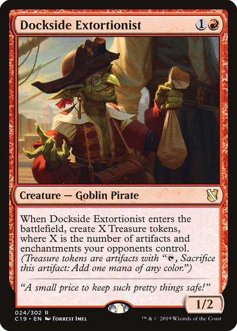 Dockside Extortionist (24) [Commander 2019]