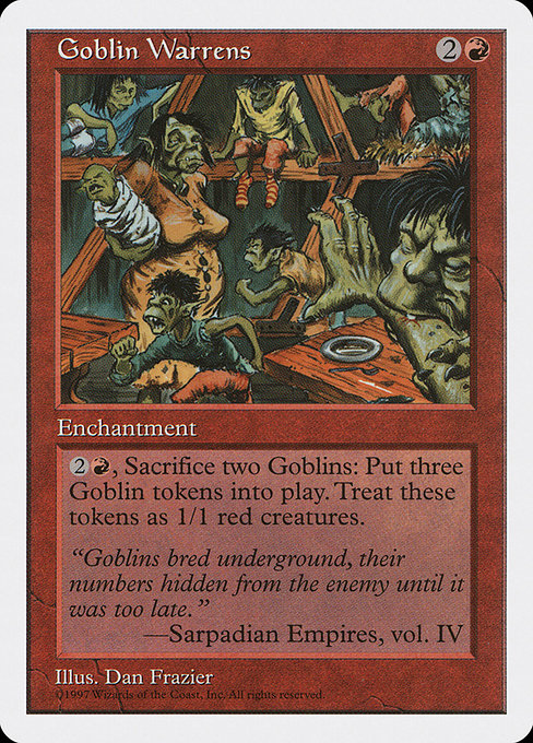 Goblin Warrens (238) [Fifth Edition]