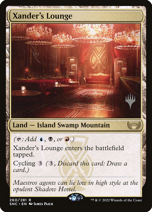 Xander's Lounge (260p) [Streets of New Capenna Promos]