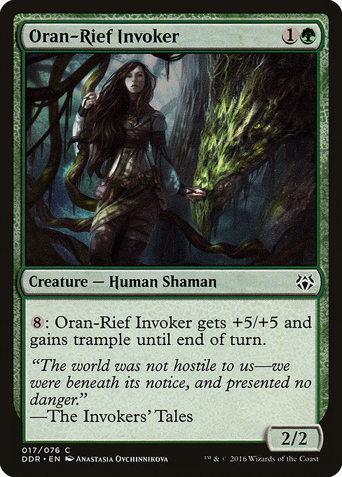 Oran-Rief Invoker (17) [Duel Decks: Nissa vs. Ob Nixilis]