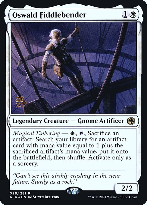 Oswald Fiddlebender (28s) [Adventures in the Forgotten Realms Promos]