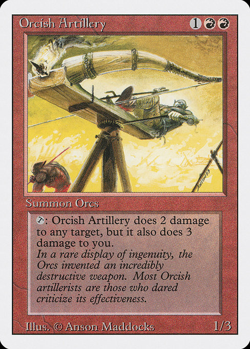 Orcish Artillery (168) [Revised Edition]