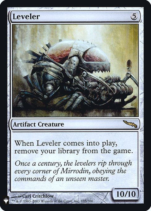 Leveler (MRD-195) [The List]