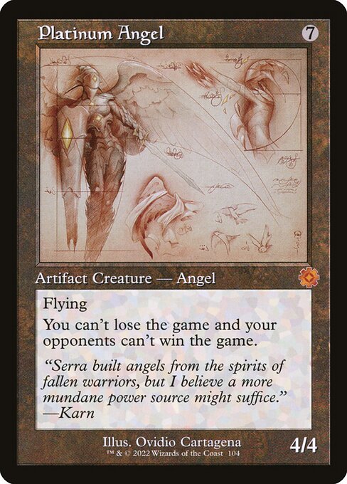Platinum Angel (104) [The Brothers' War Retro Artifacts]
