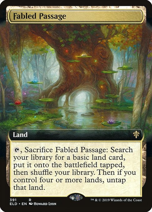 Fabled Passage (391) [Throne of Eldraine] [Extended Art]