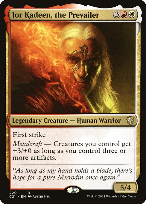Jor Kadeen, the Prevailer (220) [Commander 2021]