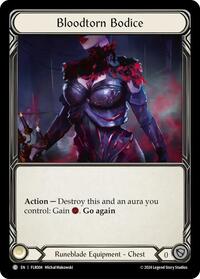 Bloodtorn Bodice (FLR004) [Blitz Deck Rosetta Florian]