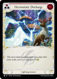 Electrostatic Discharge (Red) (OSC020) [Blitz Deck Rosetta Oscilio]