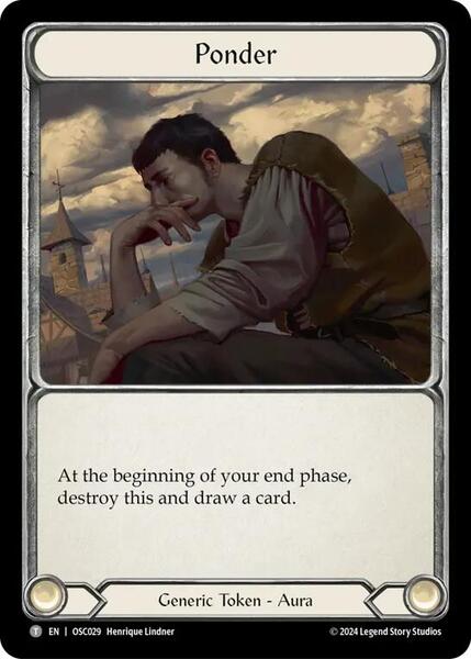 Ponder (OSC029) [Blitz Deck Rosetta Oscilio]