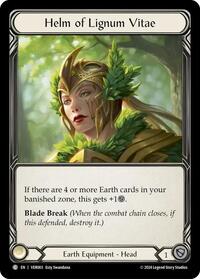Helm of Lignum Vitae (VER003) [Blitz Deck Rosetta Verdance]