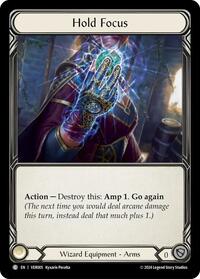 Hold Focus (VER005) [Blitz Deck Rosetta Verdance]
