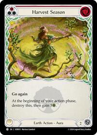 Harvest Season (Red) (VER013) [Blitz Deck Rosetta Verdance]