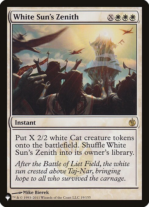 White Sun's Zenith (MBS-19) [The List]