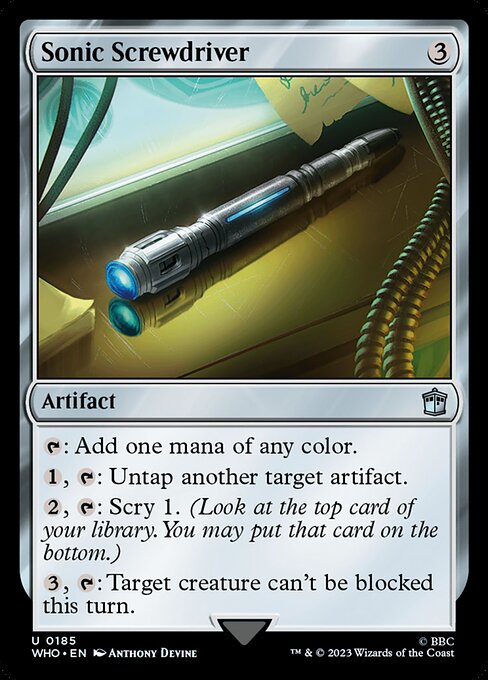 Sonic Screwdriver (185) [Doctor Who]