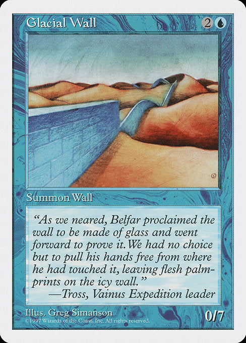 Glacial Wall (91) [Fifth Edition]