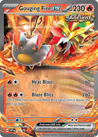 Gouging Fire ex - 144 (144) [SV Scarlet and Violet Promo Cards]