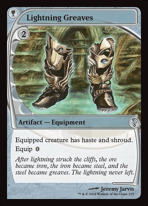 Lightning Greaves (225) [Mystery Booster 2]