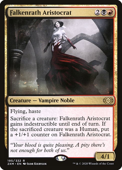 Falkenrath Aristocrat (195) [Double Masters]