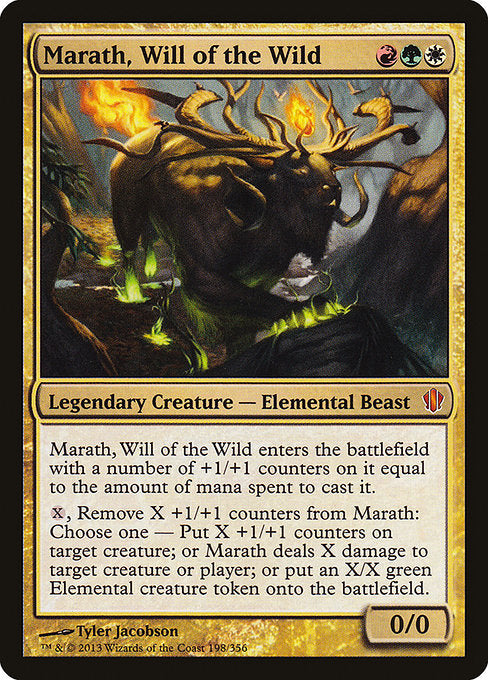 Marath, Will of the Wild (198) [Commander 2013]