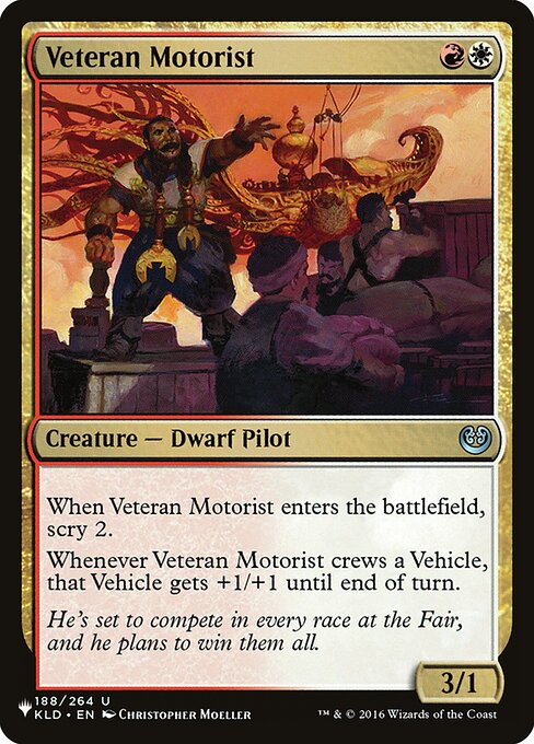 Veteran Motorist (KLD-188) [The List]