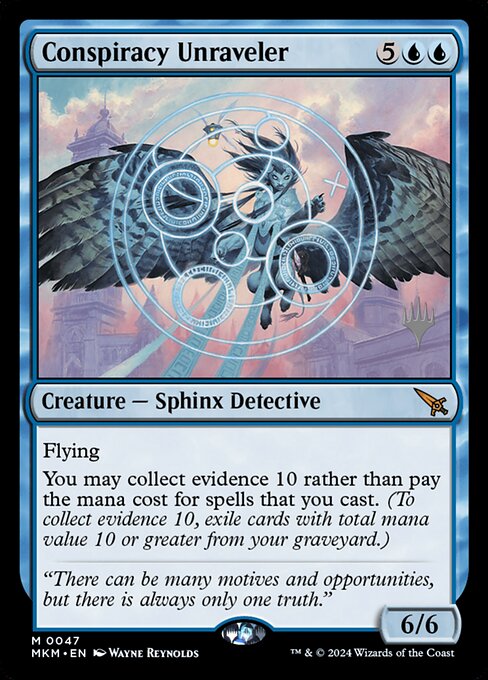 Conspiracy Unraveler (47p) [Murders at Karlov Manor Promos]