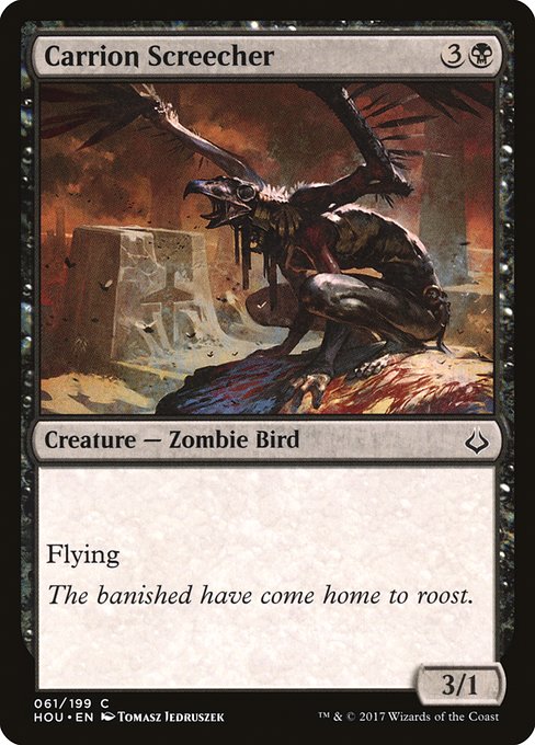 Carrion Screecher (61) [Hour of Devastation]