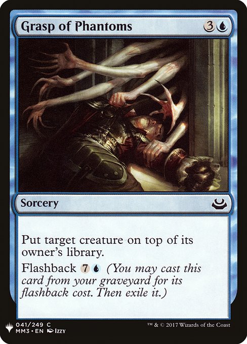 Grasp of Phantoms (MM3-41) [The List]