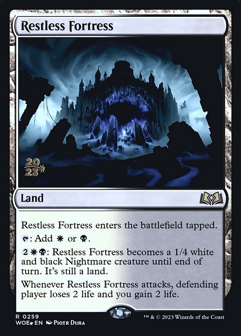 Restless Fortress (259s) [Wilds of Eldraine Promos]