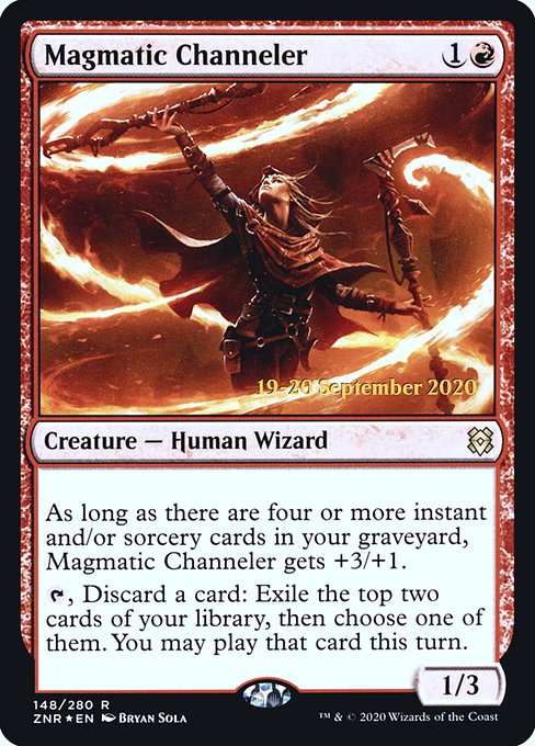 Magmatic Channeler (148s) [Zendikar Rising Promos]