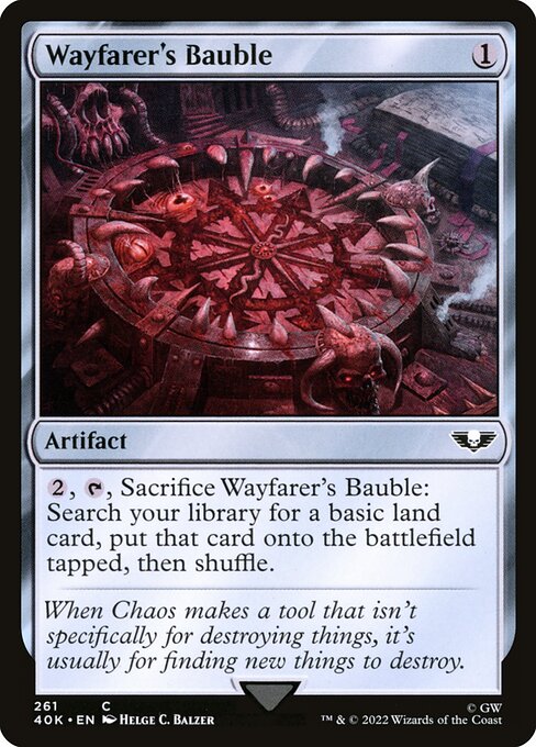Wayfarer's Bauble (261) [Warhammer 40,000 Commander]