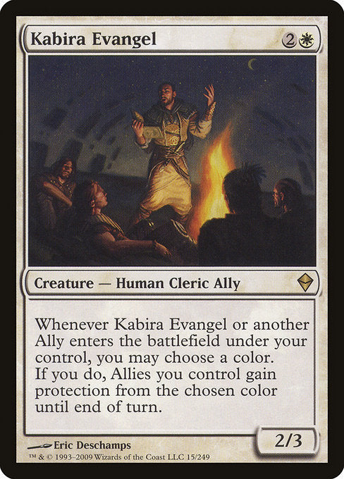 Kabira Evangel (15) [Zendikar]