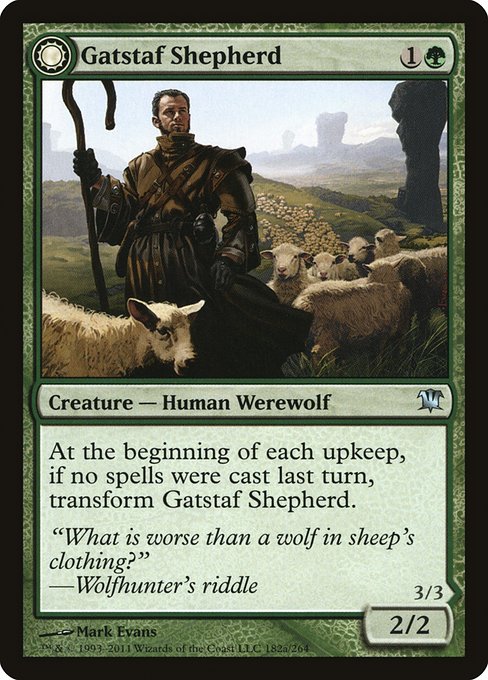 Gatstaf Shepherd // Gatstaf Howler (182) [Innistrad]