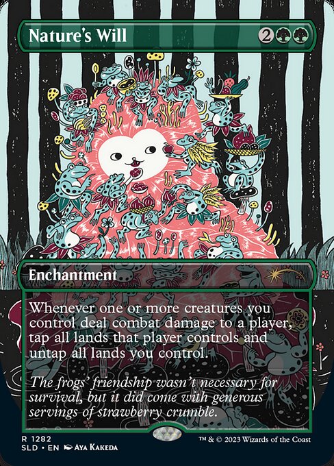 Nature's Will (1282) [Secret Lair Drop] [Borderless]