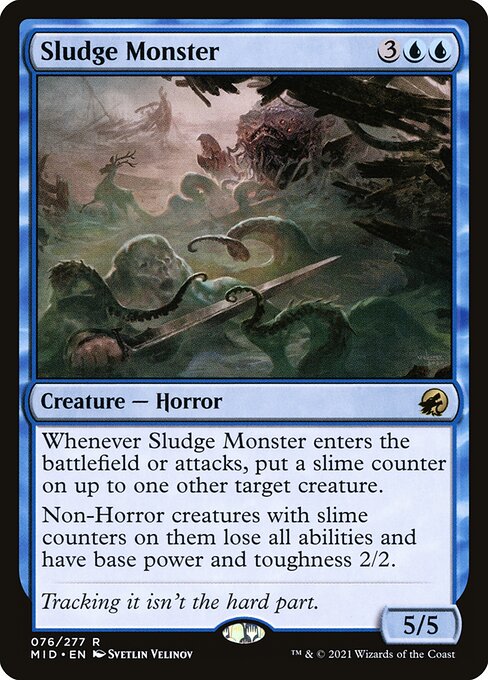 Sludge Monster (76) [Innistrad: Midnight Hunt]