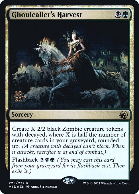 Ghoulcaller's Harvest (225s) [Innistrad: Midnight Hunt Promos]