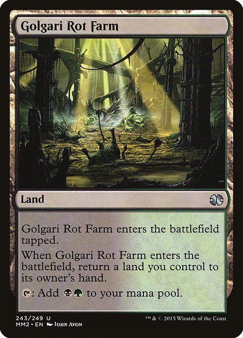 Golgari Rot Farm (243) [Modern Masters 2015]