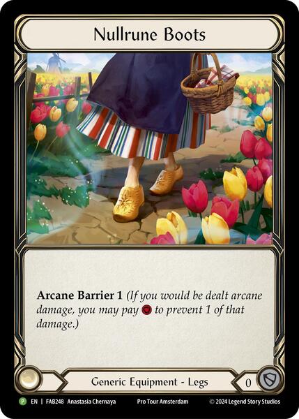 Nullrune Boots - FAB248 (FAB248) [Flesh and Blood Promo Cards]