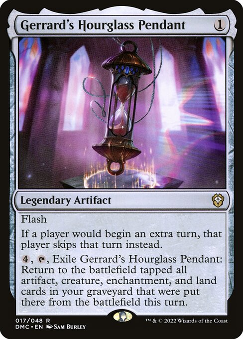 Gerrard's Hourglass Pendant (17) [Dominaria United Commander]