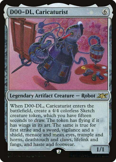 D00-DL, Caricaturist (473) [Unfinity]